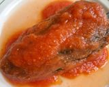 A picture of step 5 of Light Cheese-Stuffed Poblano Peppers.