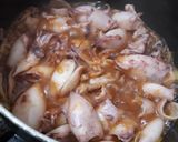 Hình bước làm 6 của món Mực sốt cà chua