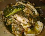 Foto langkah ke 6 dari resep Cumi Tumis Sambal Ijo.
