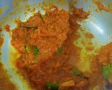 A picture of step 3 of Healthy no oil sprouts curry.