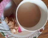 A picture of step 4 of Jaggery tea.