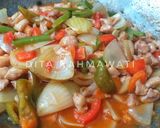 Foto langkah ke 4 dari resep Ayam Asam Manis.