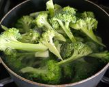 A picture of step 2 of Broccoli in Garlic Oil.