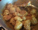A picture of step 2 of Peanut dum aloo.