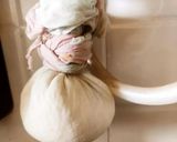 A picture of step 1 of Rasmalai.