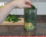 Foto del paso 1 de la receta: Batido verde