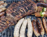 Foto del paso 8 de la receta: 🍖Pierna de Cordero a la parrilla con pinchos de Lomo de aguja🍢