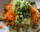 A picture of step 2 of Shredded tuna salad.