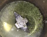 A picture of step 2 of Ginger mint Lemonade.
