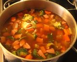 Foto del paso 13 de la receta: Otra vez sopa, dijo Mafalda, y con fideos de garbanzos