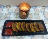 A picture of step 4 of Potato sweet corn cutlets.