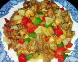 Foto langkah ke 8 dari resep Tumis Ayam Paprika.