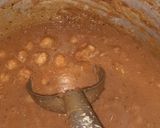 A picture of step 8 of Chhole bhature.
