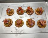 A picture of step 2 of Cheesy Monaco Biscuit Bites.
