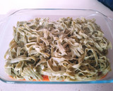 Foto del paso 9 de la receta: Tallarines de espinacas con verduras al horno
