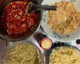 Hình bước làm 1 của món Sa tế tôm