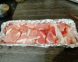 Baconos csirkemell, burgonyapürével recept fázis 6 fotója