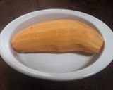 Foto del paso 1 de la receta Boniato al microondas con anís y piñones