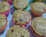 Foto langkah ke 6 dari resep Bolu Kukus Mini Pisang Ambon tanpa Mixer.