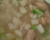 Foto langkah ke 5 dari resep Sup Labu Siam Ayam.