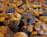 A picture of step 4 of Prawn and Aubergine Curry.