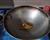 A picture of step 2 of Koraishutir Kochuri R Aaloor Dum.