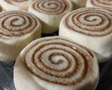 صورة لخطوة 8 من وصفة Cinnamon rolls رولات القرفة
