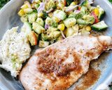 รูปขั้นตอนการทำที่ 4 ของ ยำซูกินีอะโวคาโด ทำง่ายใน 5 นาที (Healthy clean food)