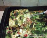 Φωτογραφία βήματος 19 της συνταγής Pizza με πατάτες, λουκάνικο και pesto βασιλικού