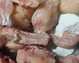 A picture of step 2 of Chicken Makhni Karahi 😋.