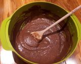 A picture of step 8 of Triple Chocolate Loaf Cake.