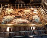 A picture of step 5 of Mushroom marsala pork chops.