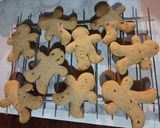 Foto do passo 5 de Biscoitos de gengibre de múmia