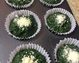 Foto del paso 3 de la receta: Muffins de espinaca sin harina