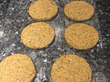 Hamburguesas de brotes 🌱 de lentejas todo en crudo