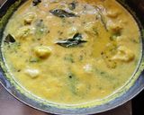A picture of step 9 of Chattisgarh special Dubaki kadi.