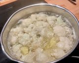 A picture of step 2 of Shepherd's Pie with Cauliflower Mash.
