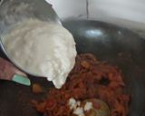 A picture of step 4 of Malai ki sabji.