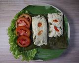 Foto langkah ke 9 dari resep Pepes Tahu Jamur Kemangi.