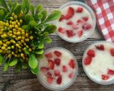 Foto langkah ke 1 dari resep Puding Susu Stroberry.