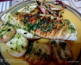 Foto del paso 6 de la receta: Calamar a la plancha con patatas, en salsa Mery