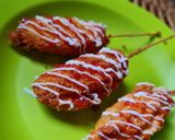Foto langkah ke 5 dari resep Mozzarela Corndog.