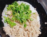 A picture of step 2 of Stuffed Soya paratha.
