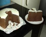 Foto langkah ke 9 dari resep Coklat susu chiffon cake.