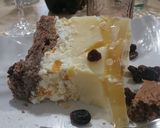 Túrós-gyümölcsös-pudingos torta recept fázis 14 fotója