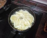 Foto del paso 4 de la receta Carajacas de hígado con papas fritas a mi estilo