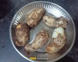 A picture of step 1 of Sindhi Arbi Tuk.