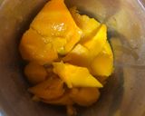A picture of step 3 of Alphonso Mango Kheer.