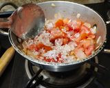 A picture of step 2 of Tomato Chutney.