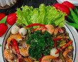 Foto langkah ke 5 dari resep Tumis Tauco Udang.
